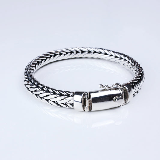 Pulsera Kjede XL - Plata Luz