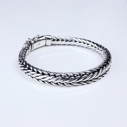 Pulsera Kjede XL - Plata Luz
