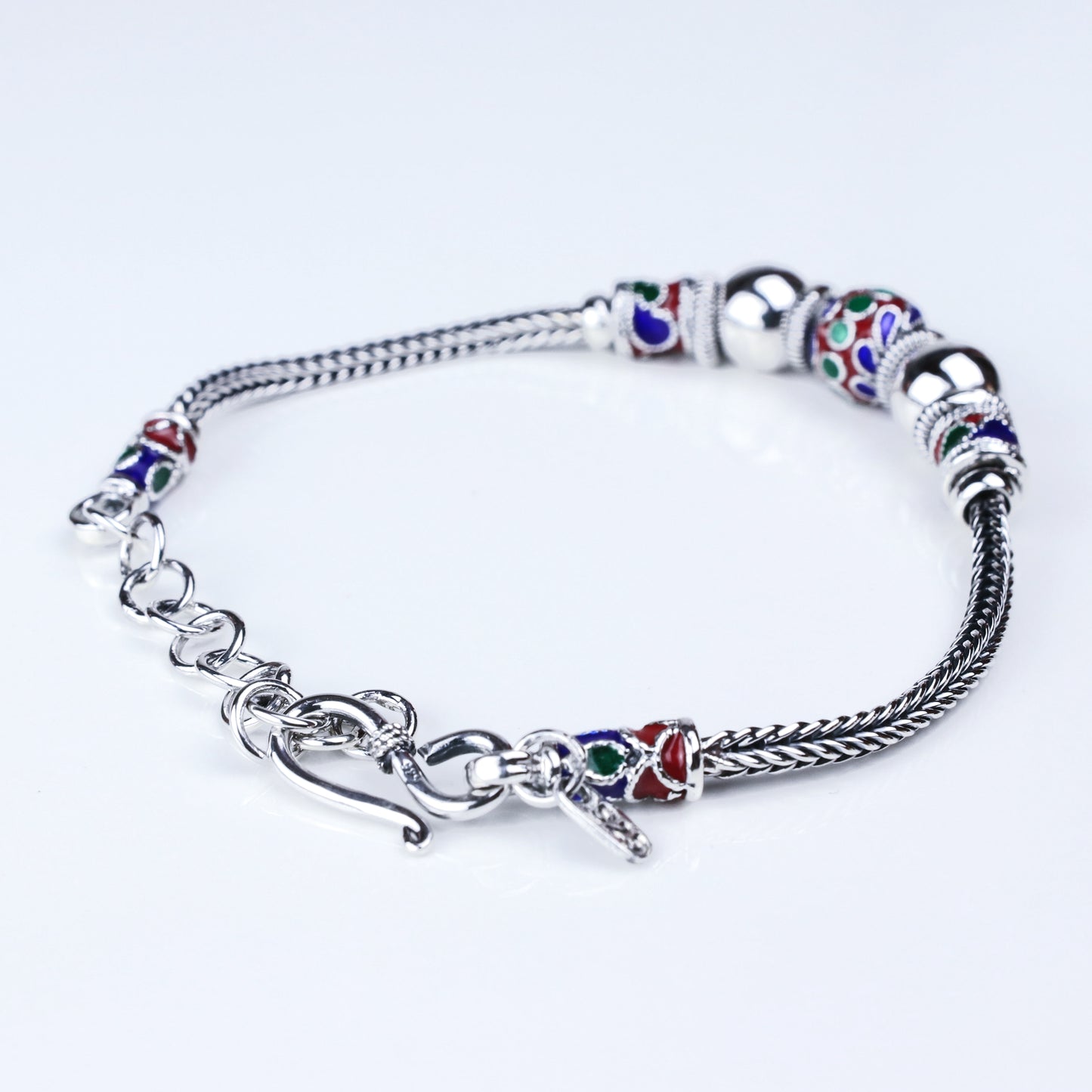 Pulsera Kukka M - Plata Luz