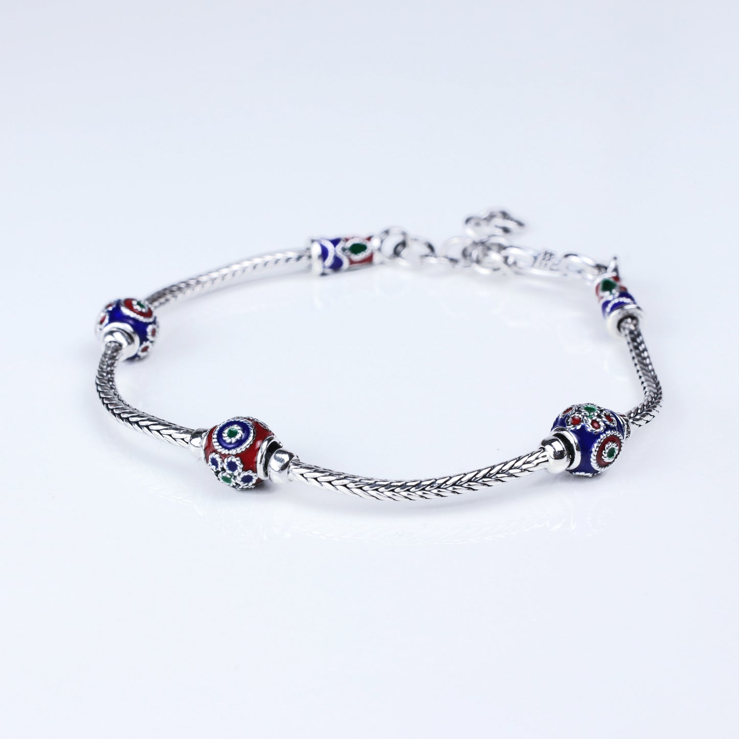 Pulsera Kukka S - Plata Luz