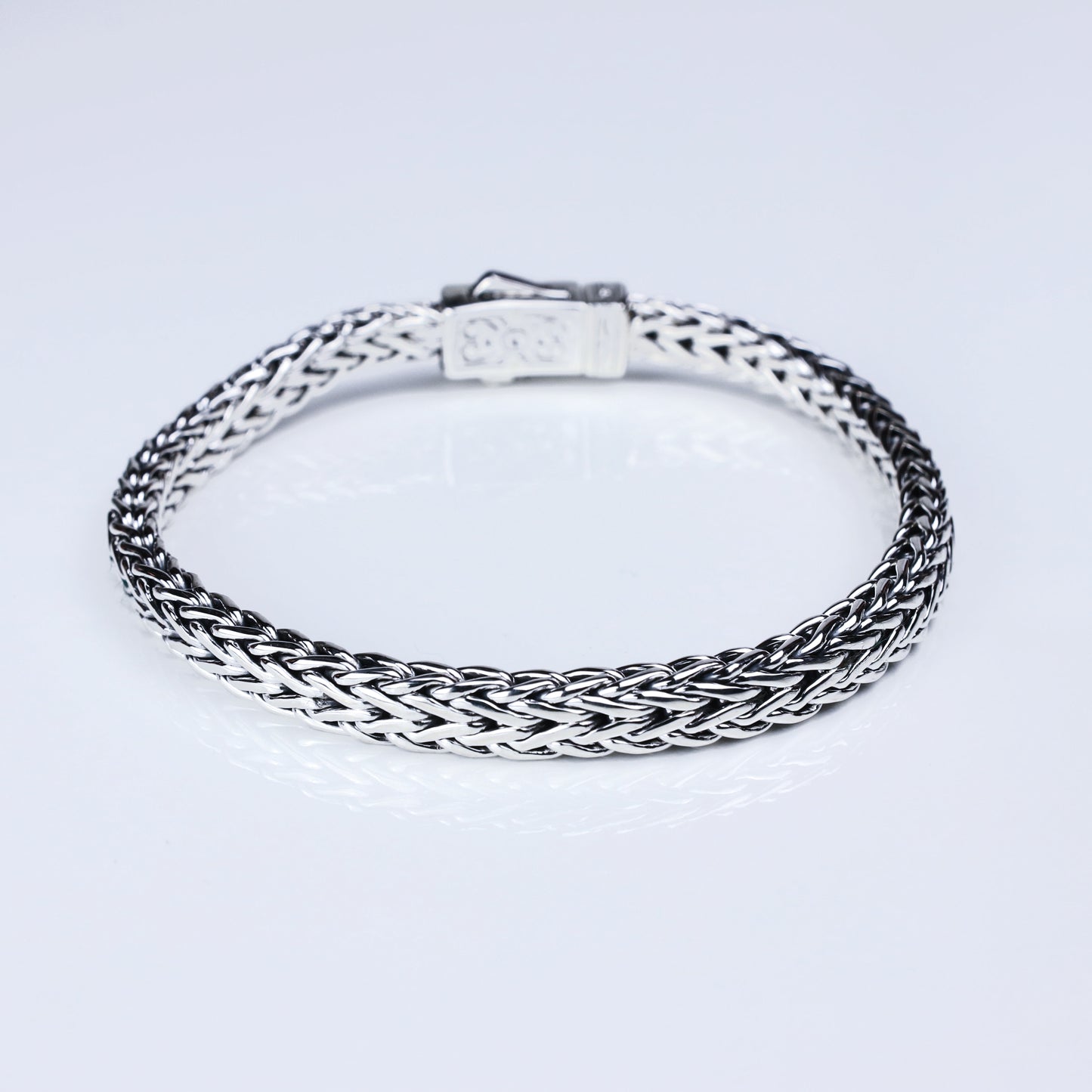 Pulsera Vakuus Square - Plata Luz