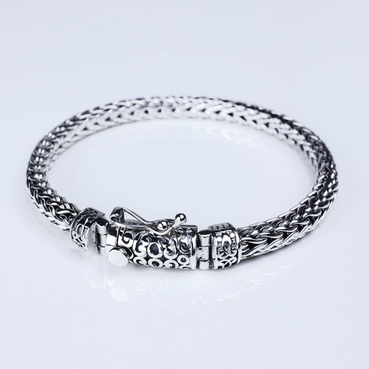 Pulsera Acra Thin - Plata Luz