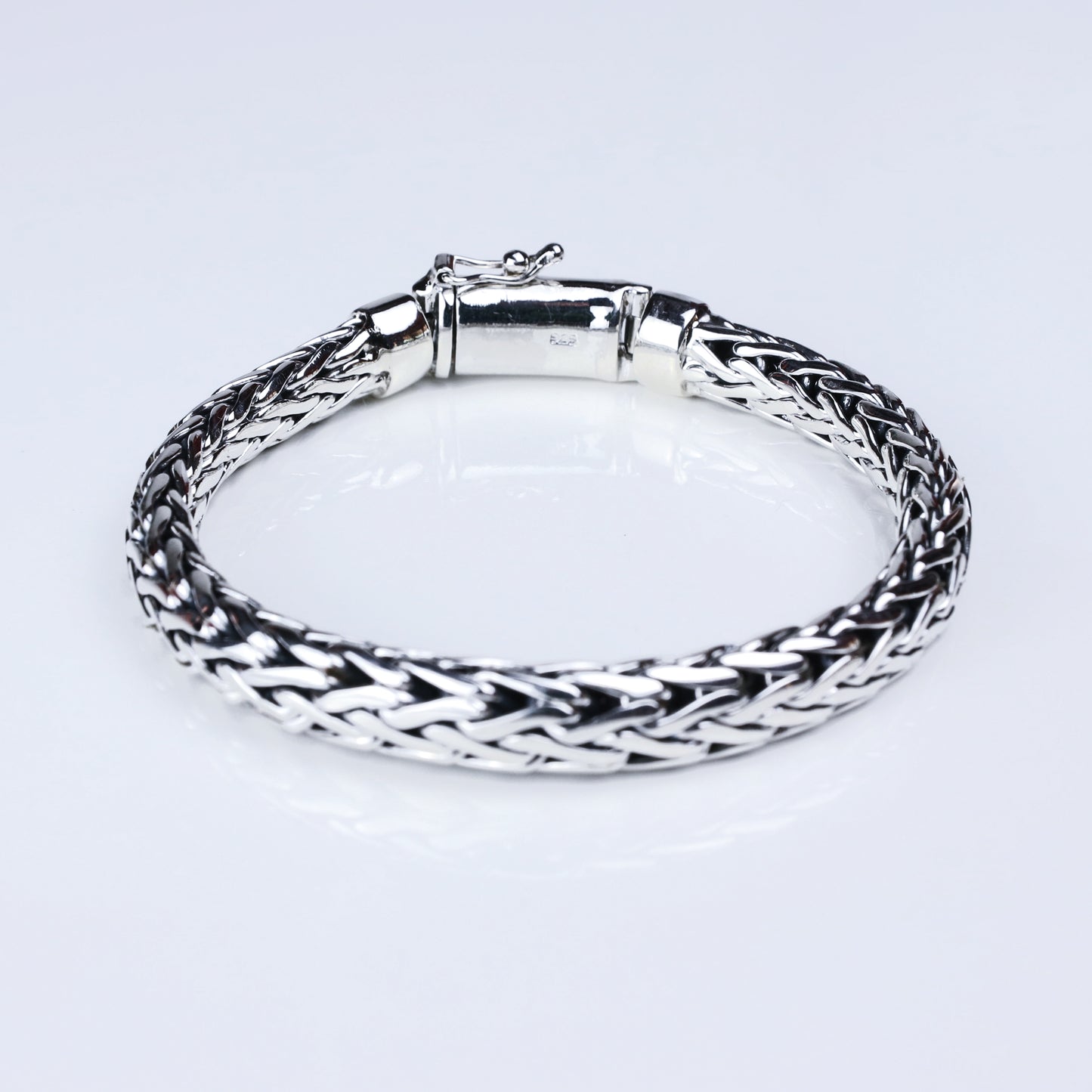 Pulsera Ovaal Simple - Plata Luz