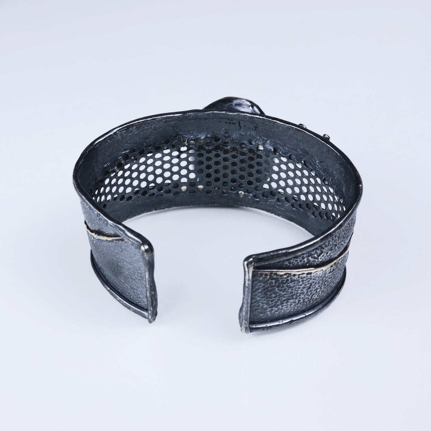 Pulsera Rígida Terra - Plata Luz