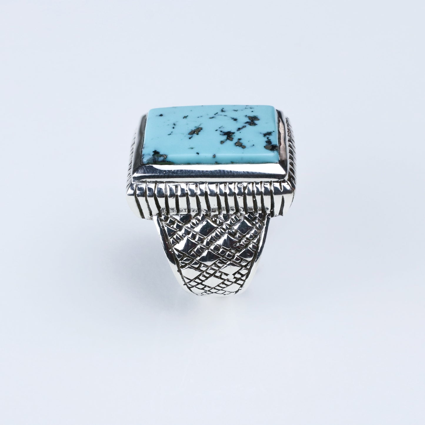 Anillo Blue Charming - Plata Luz