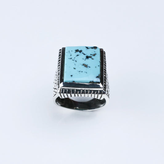 Anillo Blue Charming - Plata Luz
