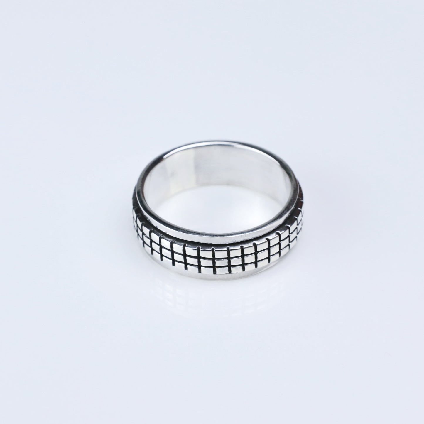 Anillo Escamas - Plata Luz