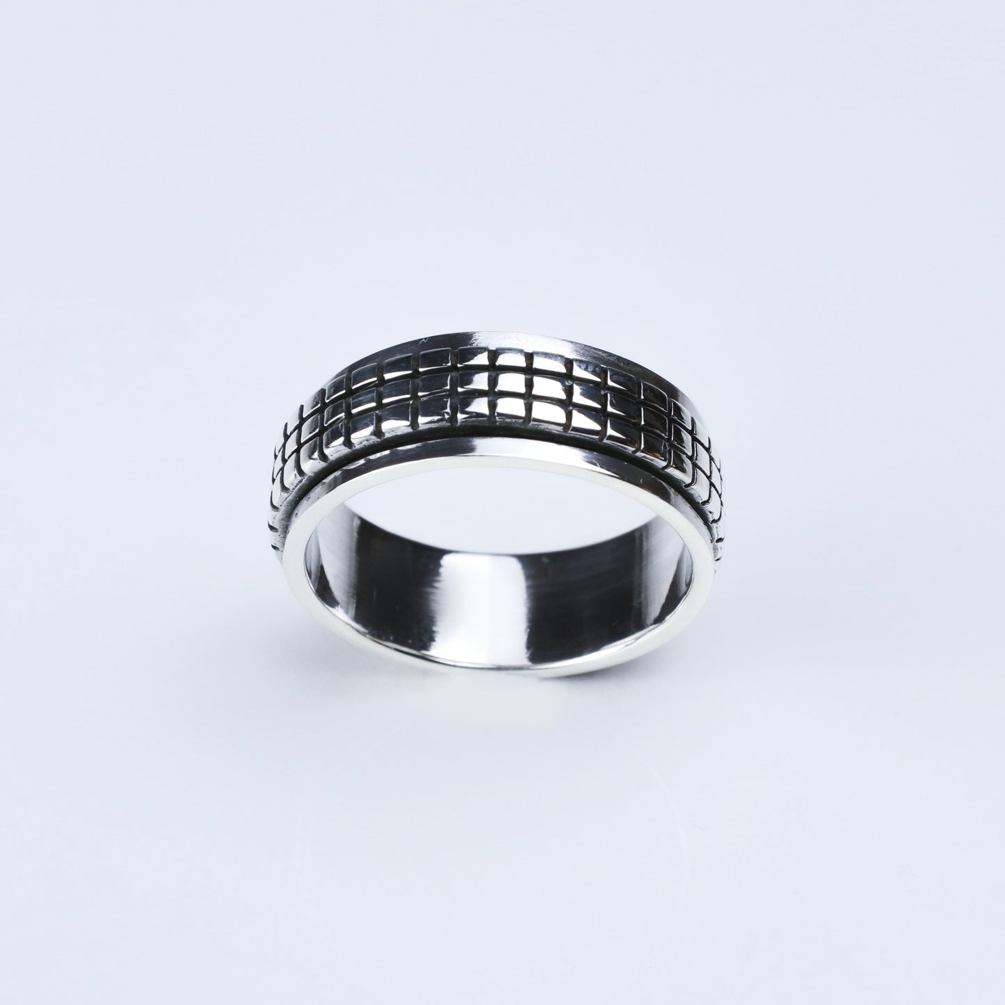 Anillo Escamas - Plata Luz