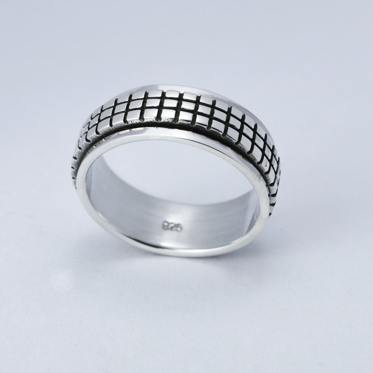 Anillo Escamas - Plata Luz