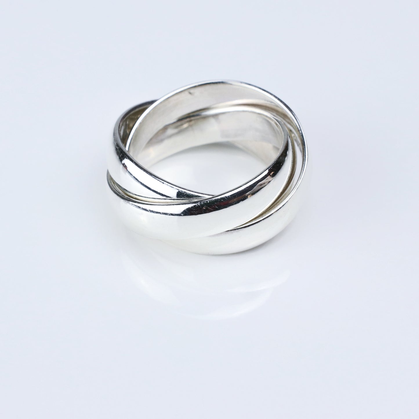Anillo Saturno - Plata Luz