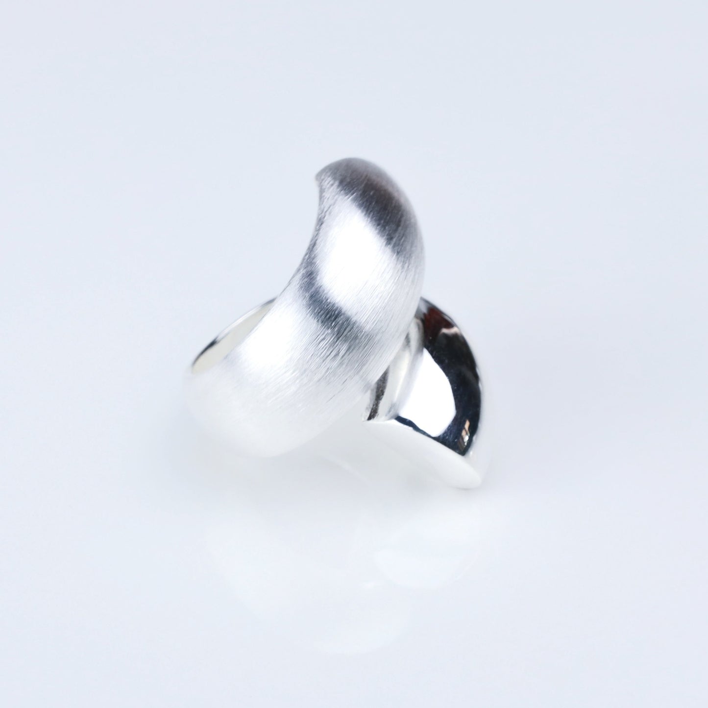 IC: ANILLO PLATA 925 MATIZADO GEOMETRICO MIX ELEMENTS