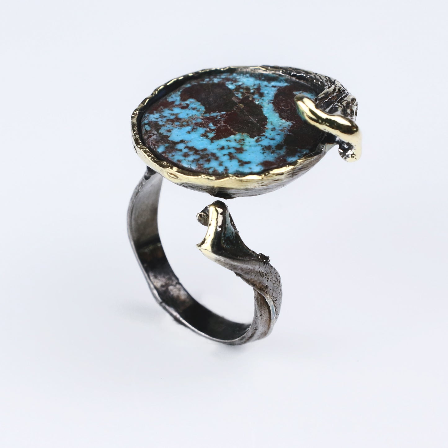 IC: ANILLO PLATA TURQUESA VERANO