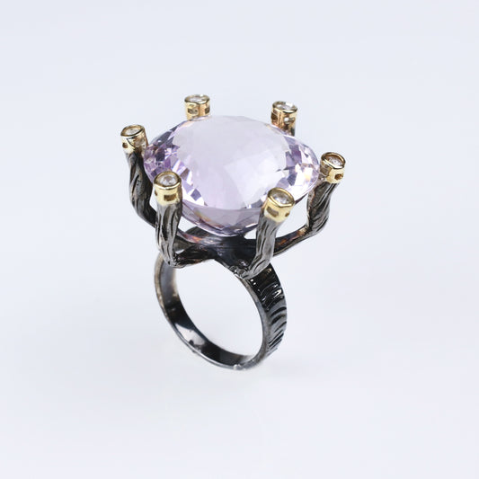 Anillo Ronni - Plata Luz
