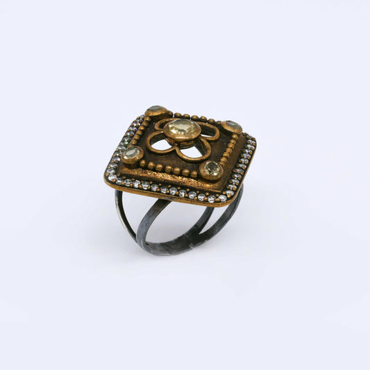IC: Anillo PLATA CUARZO