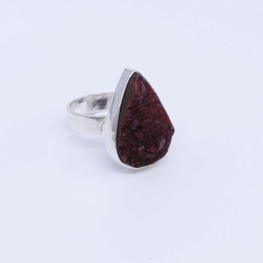 IC: ANILLO PLATA COBALTO CALCITA