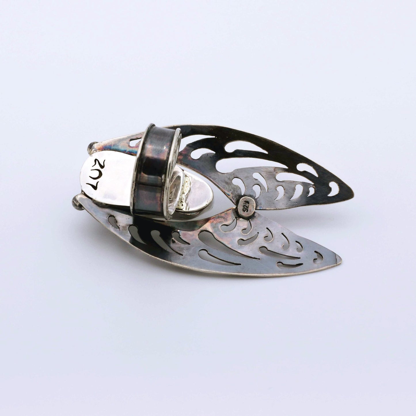IC: ANILLO PLATA PERLA IRREGULAR ARTESANIA ESPAÑA