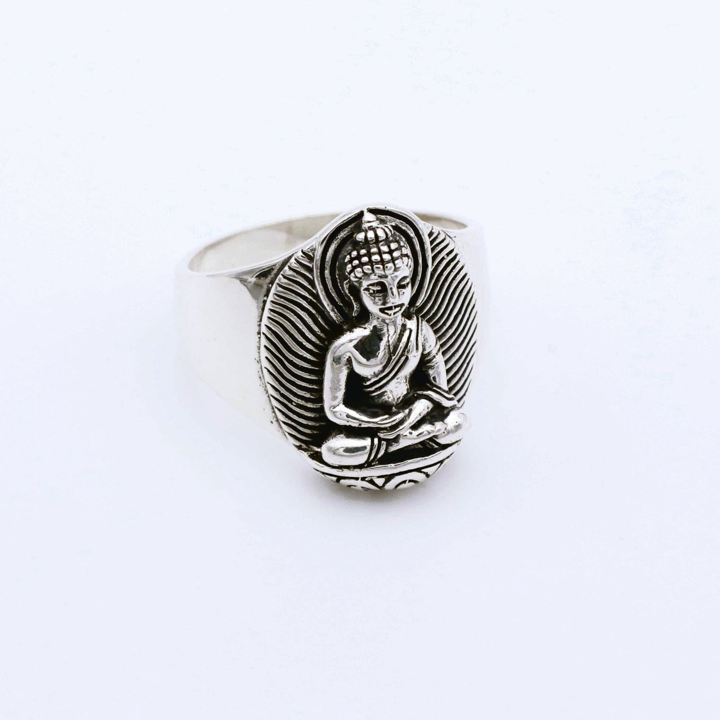 IC: ANILLO PLATA 925 BUDDHA