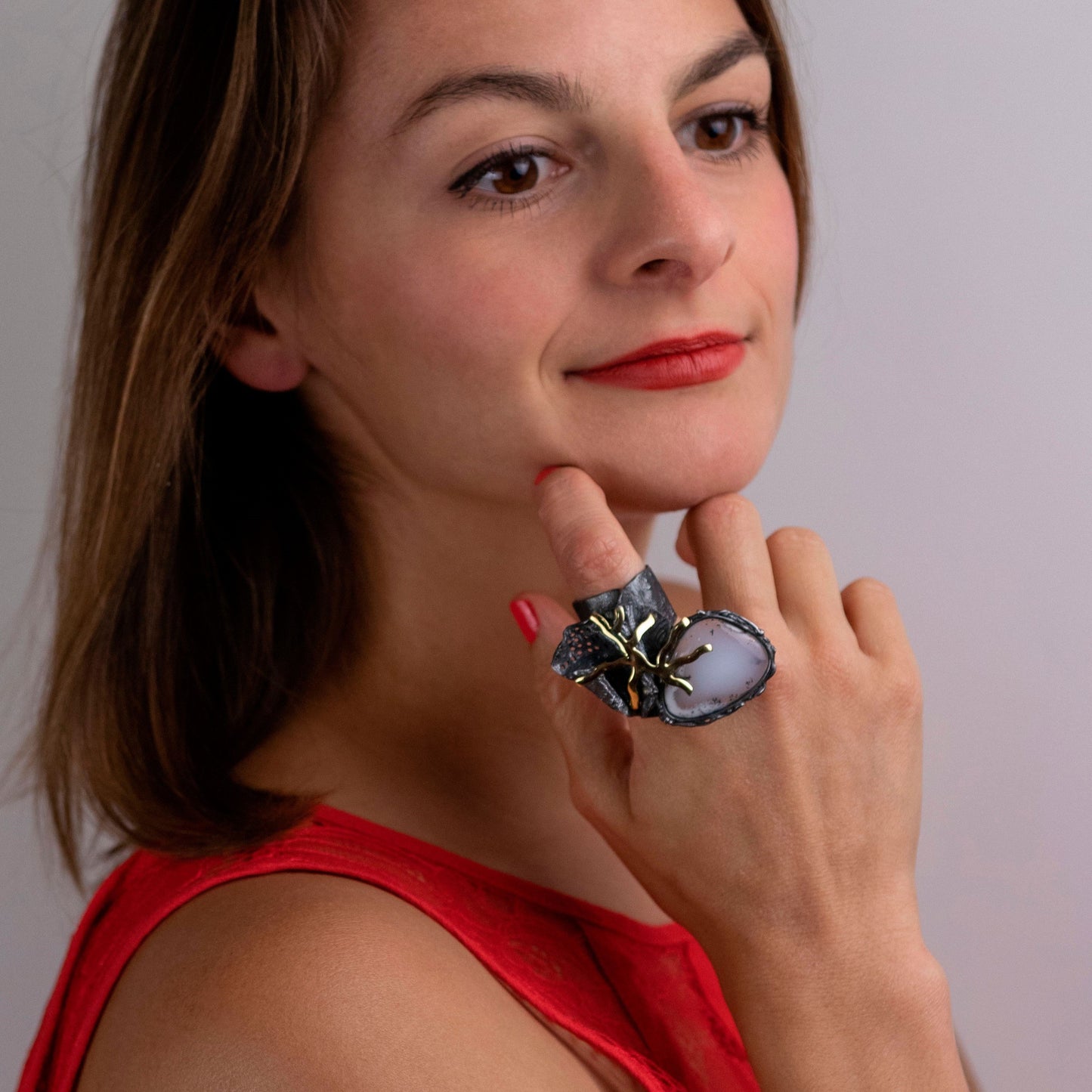 Anillo Stor - Plata Luz