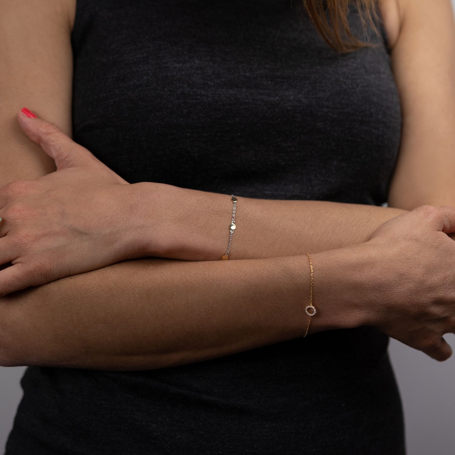 Pulsera Mase - Plata Luz