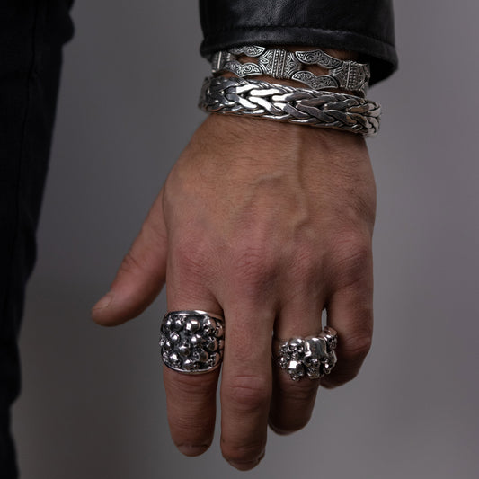 Pulsera Monster - Plata Luz