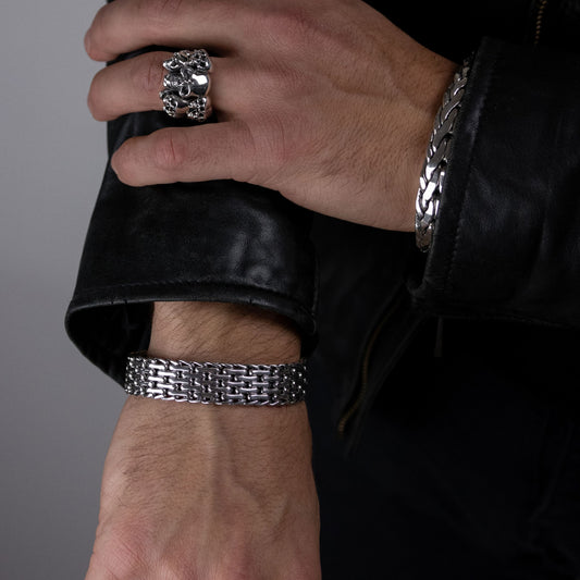 Pulsera Schau Zu - Plata Luz