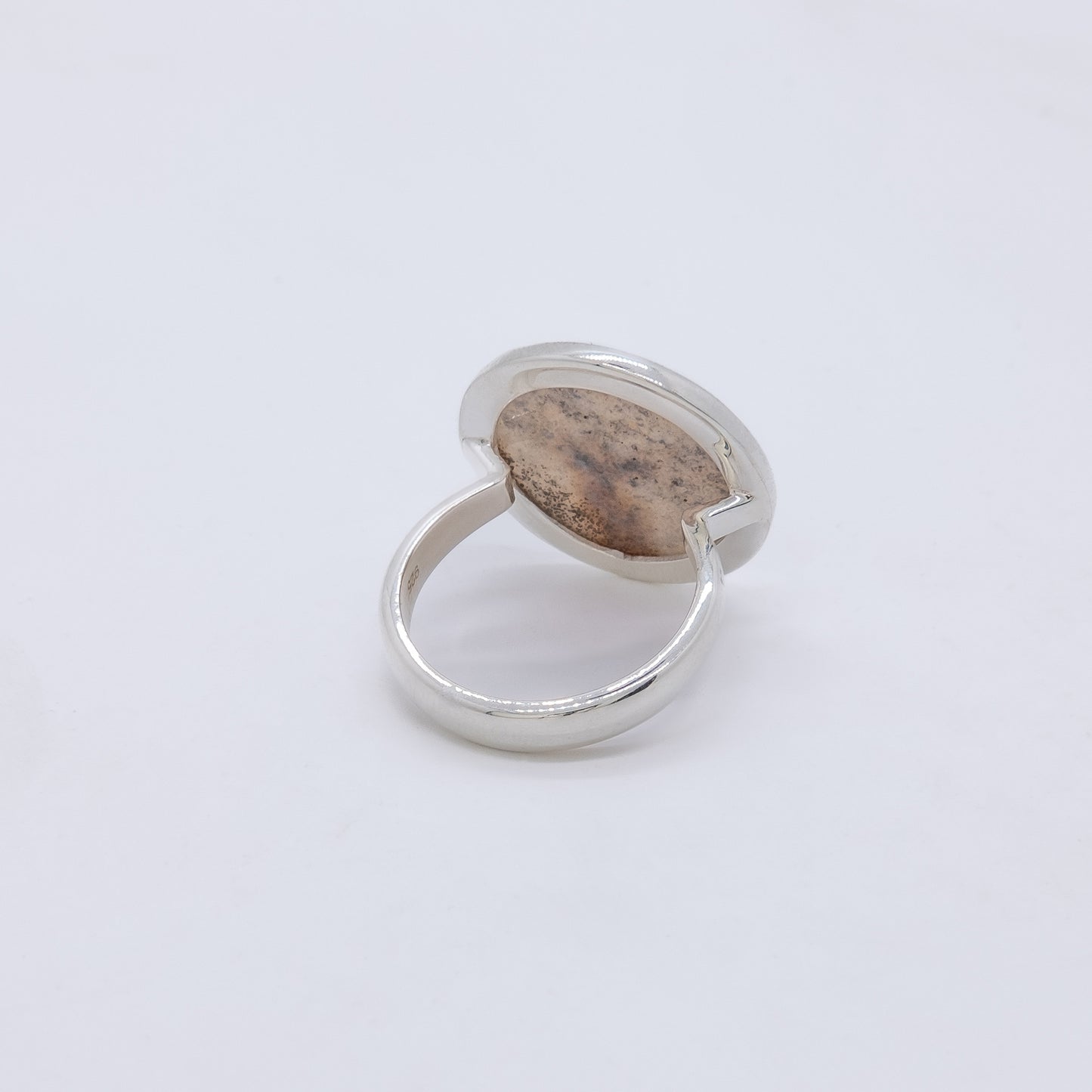 Anillo Tree Jaspe y Plata de Ley