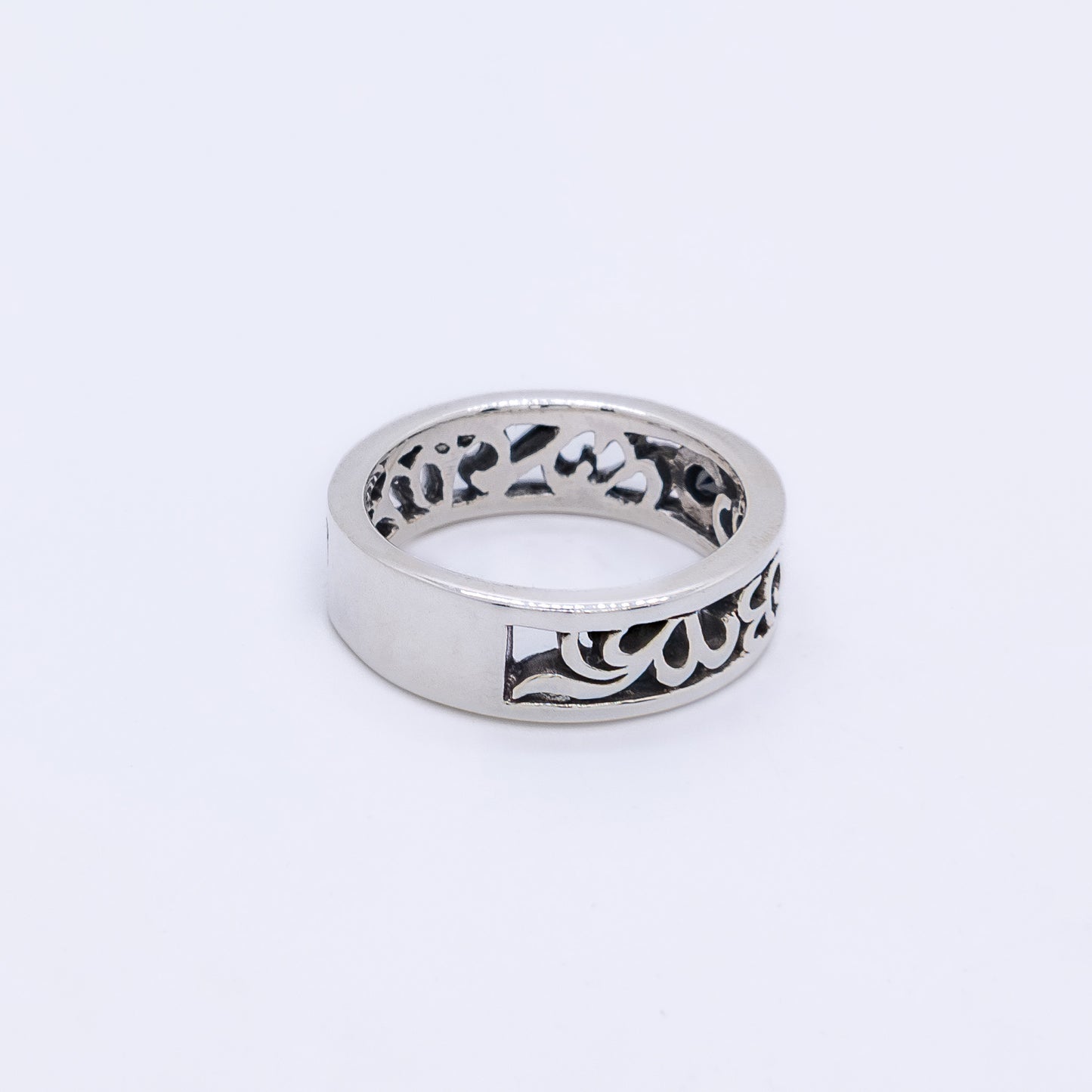 Anillo Mahi Plata 925 y Ónix Negro facetado