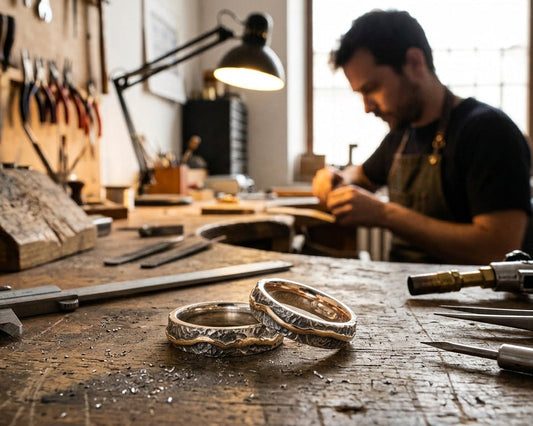 Joyería sostenible: cómo transformamos oro y plata reciclados en piezas únicas