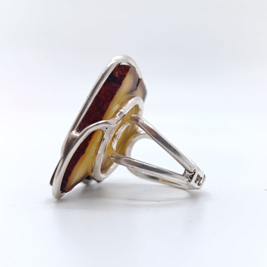Anillo Ámbar Irregular Báltico