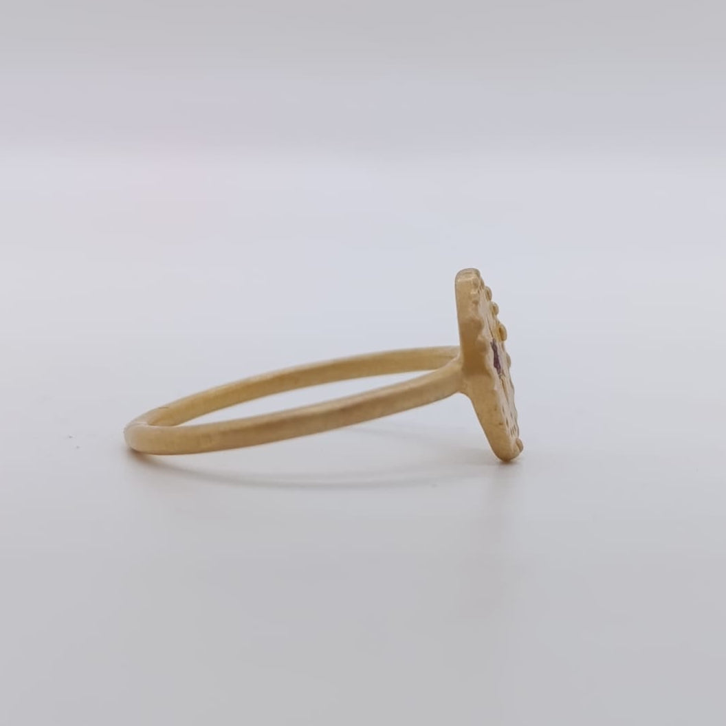 Anillo Estrella de Turmalina