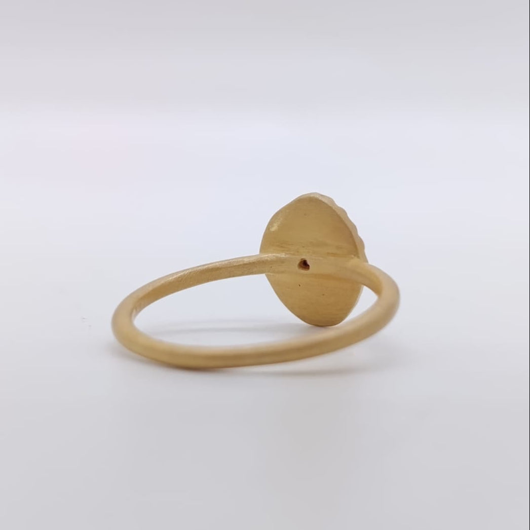 Anillo Estrella de Turmalina
