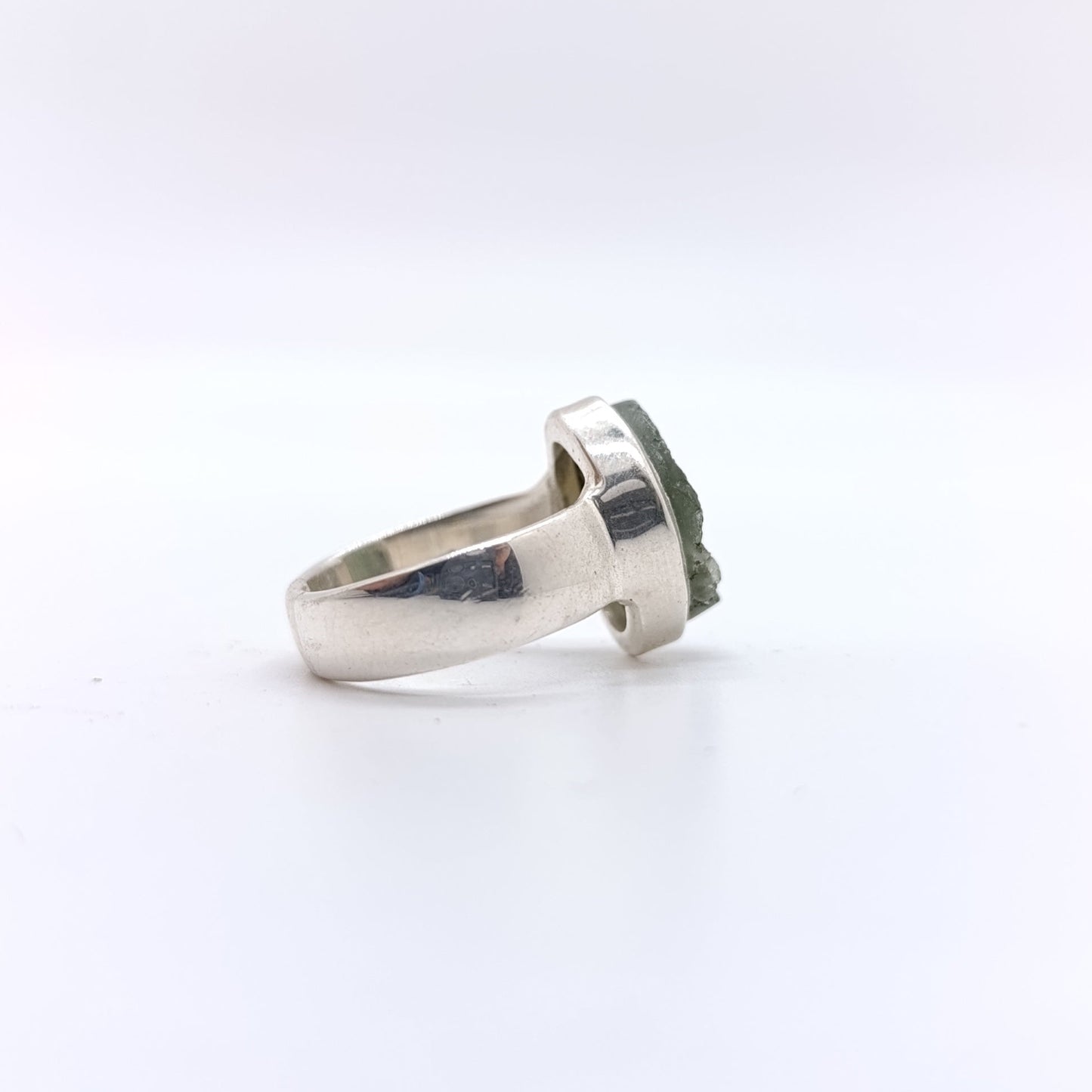 Anillo Moldavita Natural