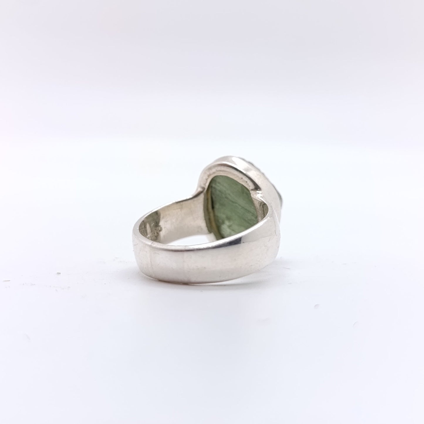 Anillo Moldavita Natural