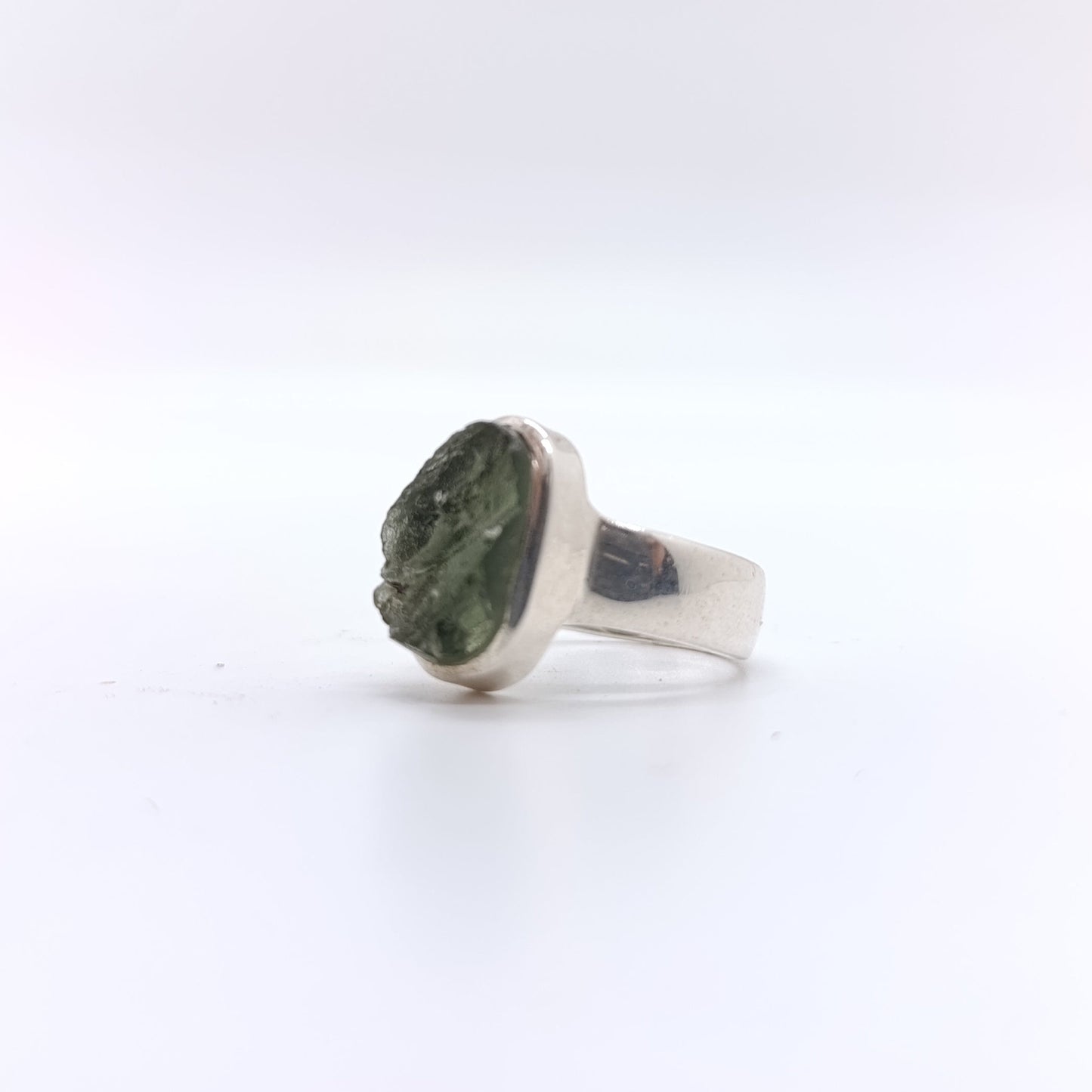 Anillo Moldavita Natural