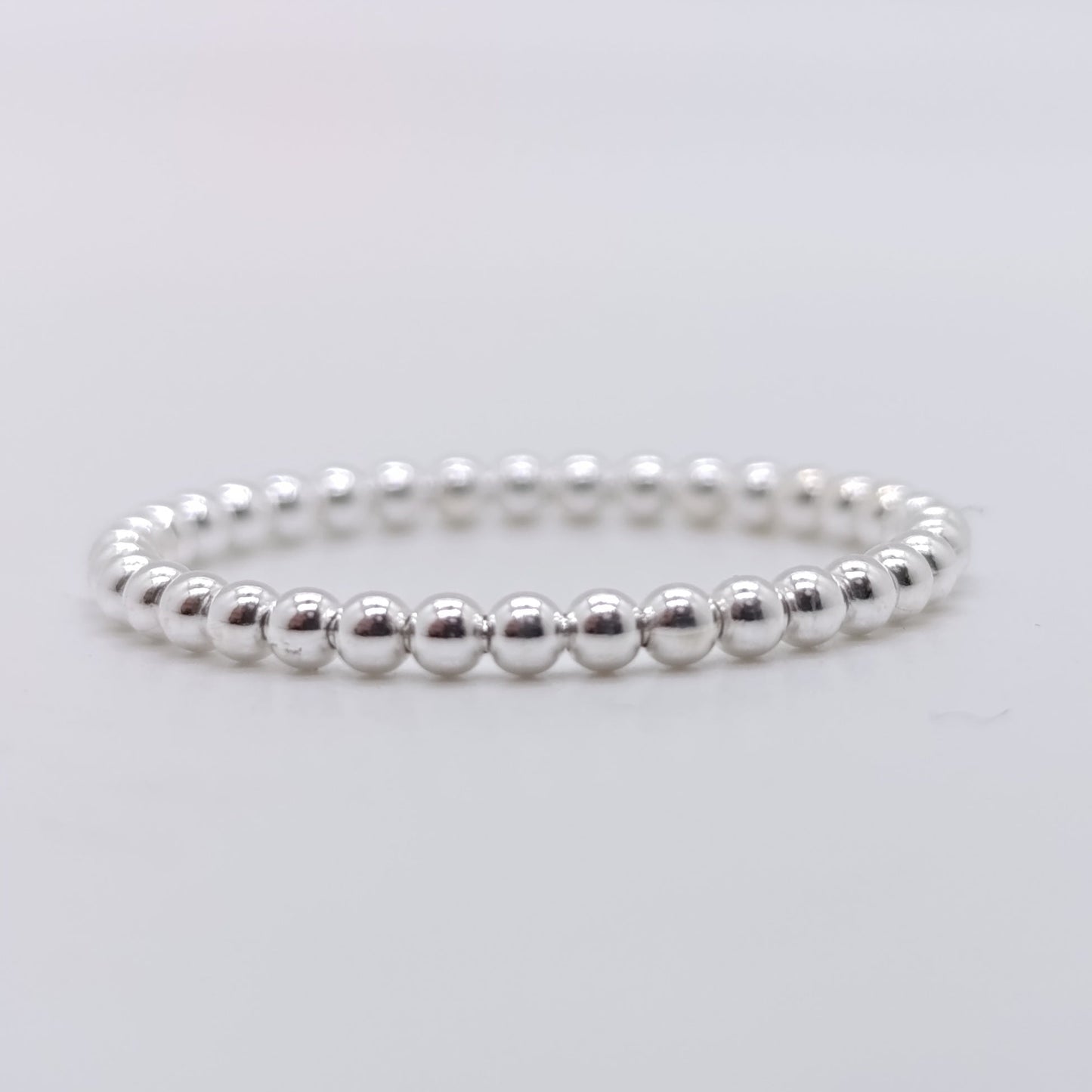 Anillo Plata Bolas Espiral