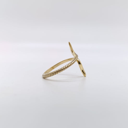 Anillo Serpiente Dorada