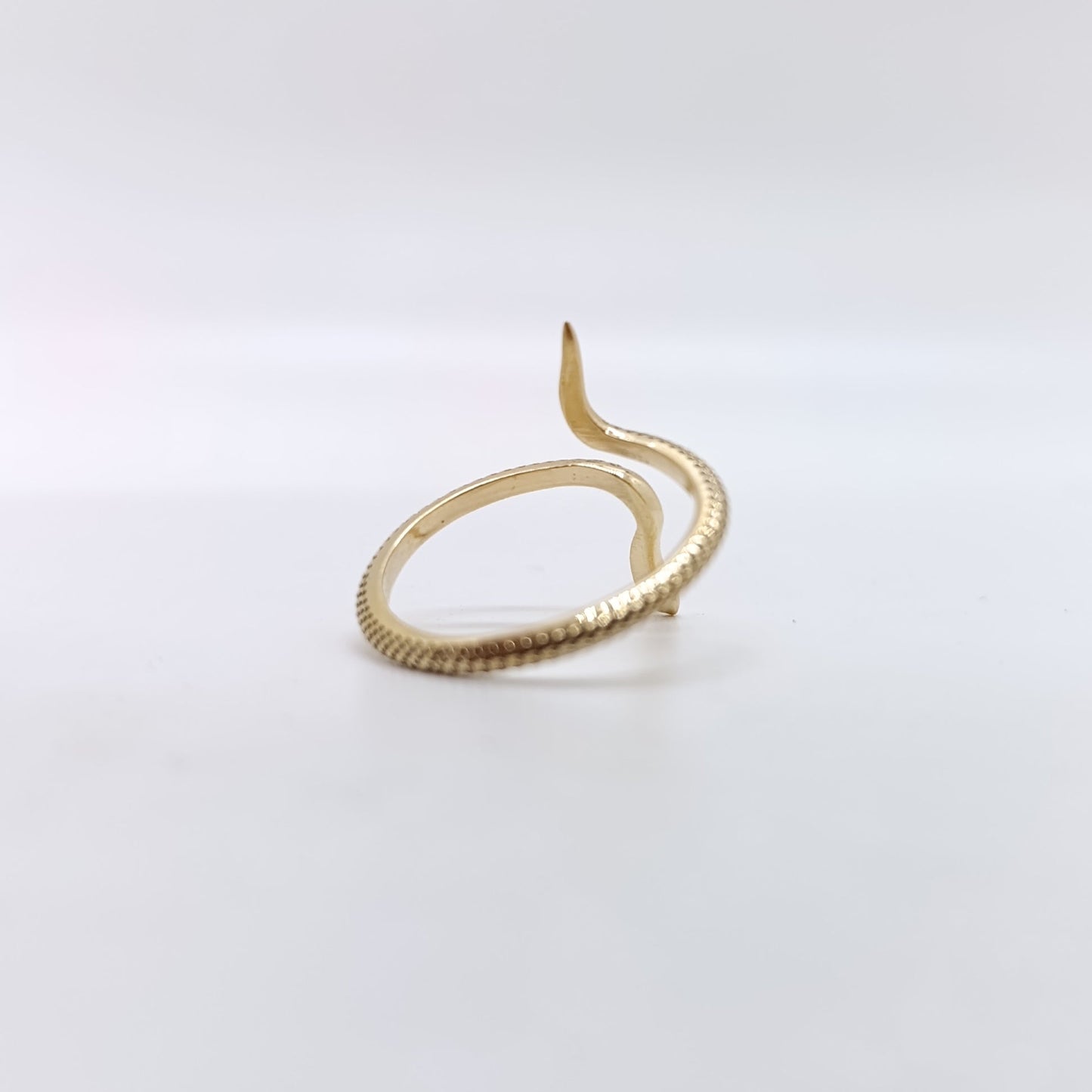 Anillo Serpiente Dorada