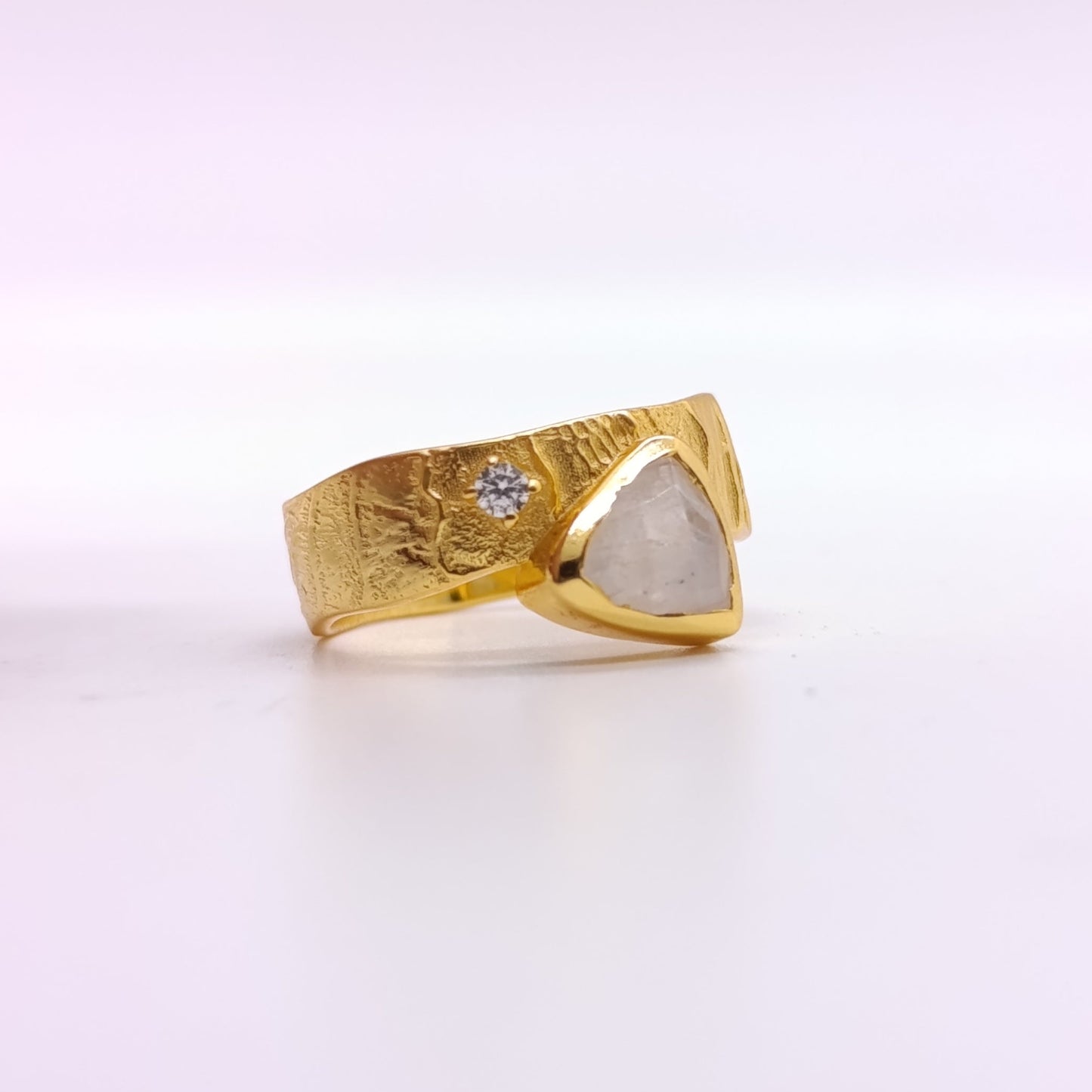 Anillo Trillion Gemas Naturales