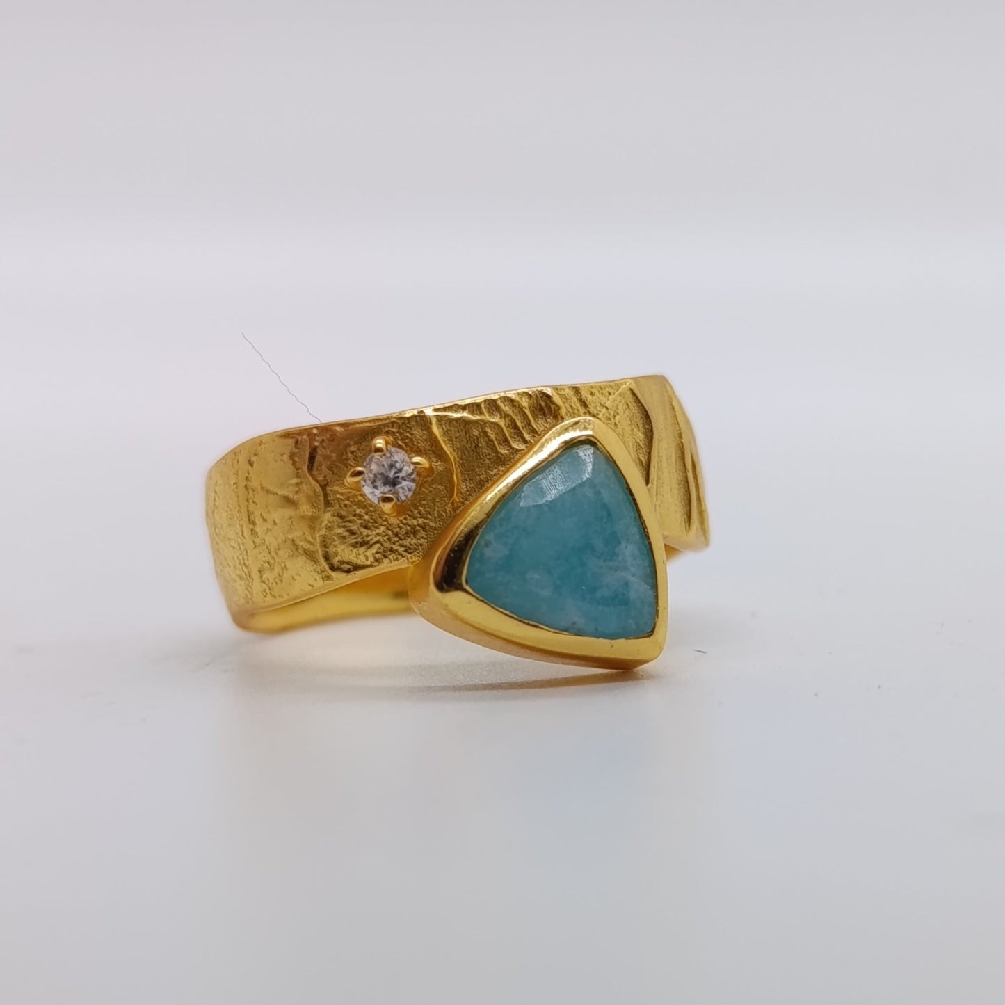 Anillo Trillion Gemas Naturales