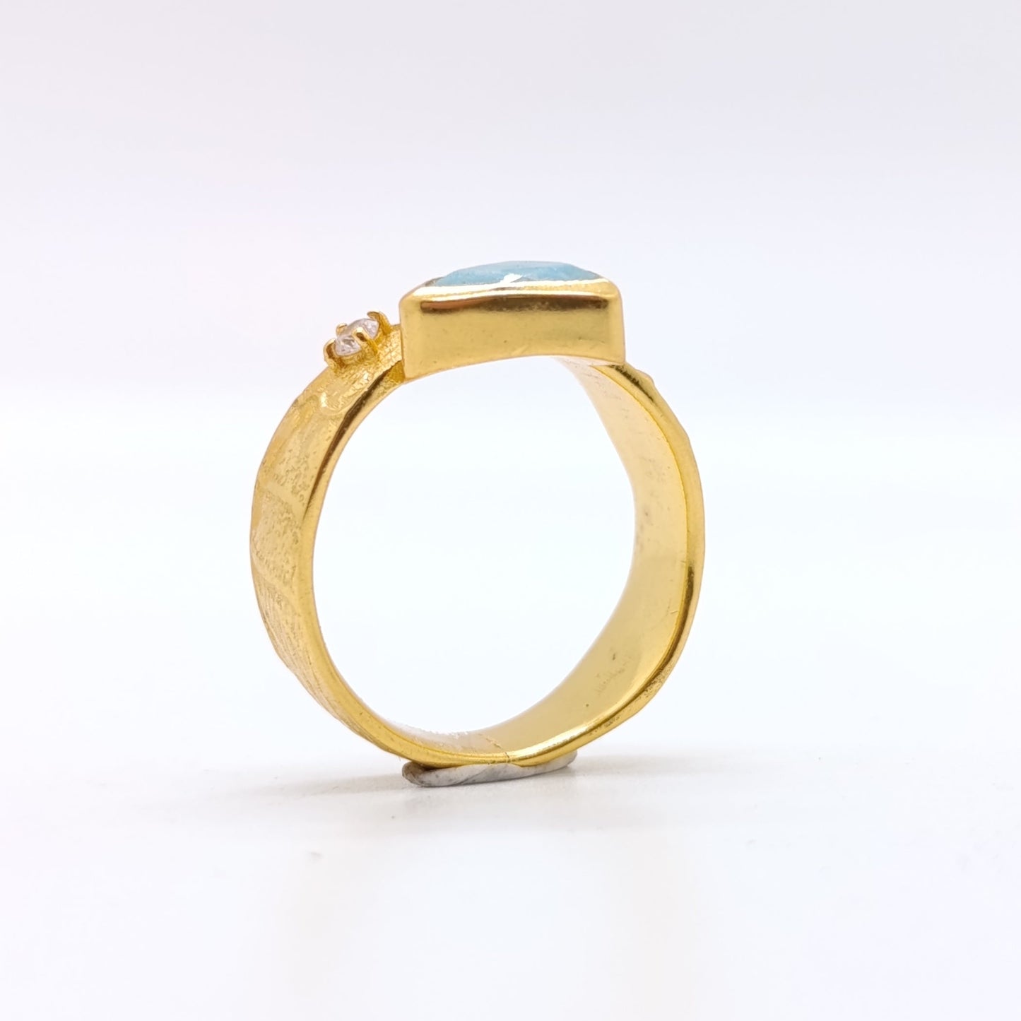 Anillo Trillion Gemas Naturales