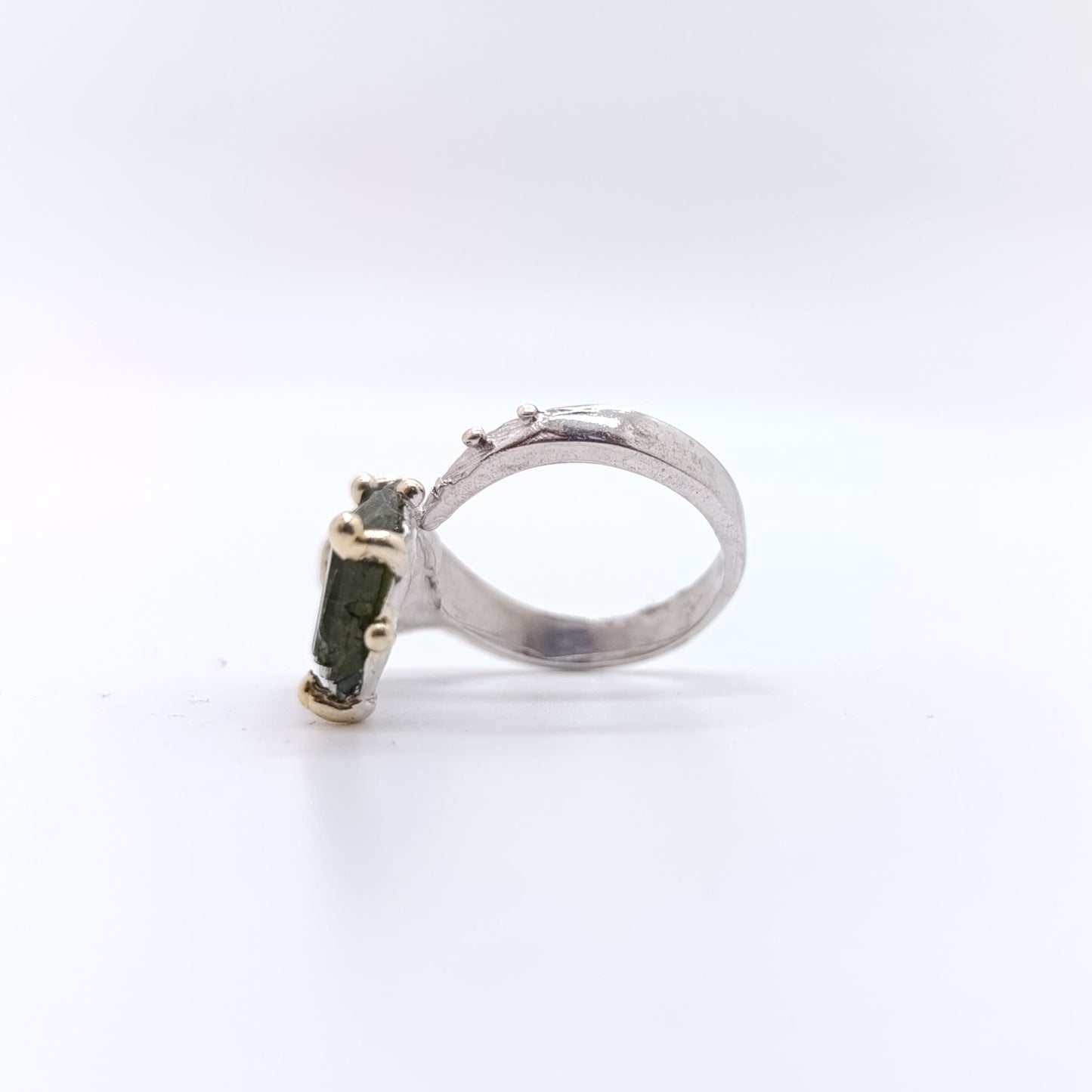 Anillo Turmalina Verdelita