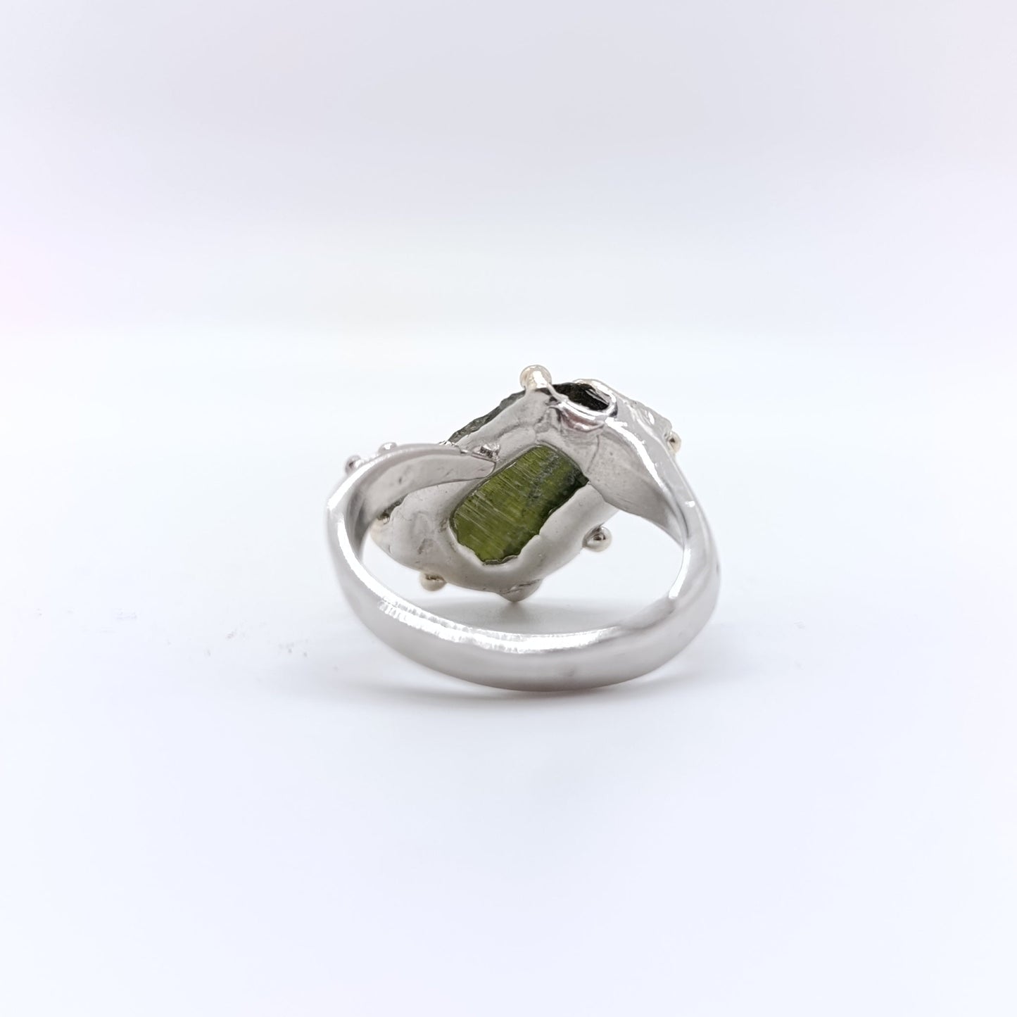Anillo Turmalina Verdelita
