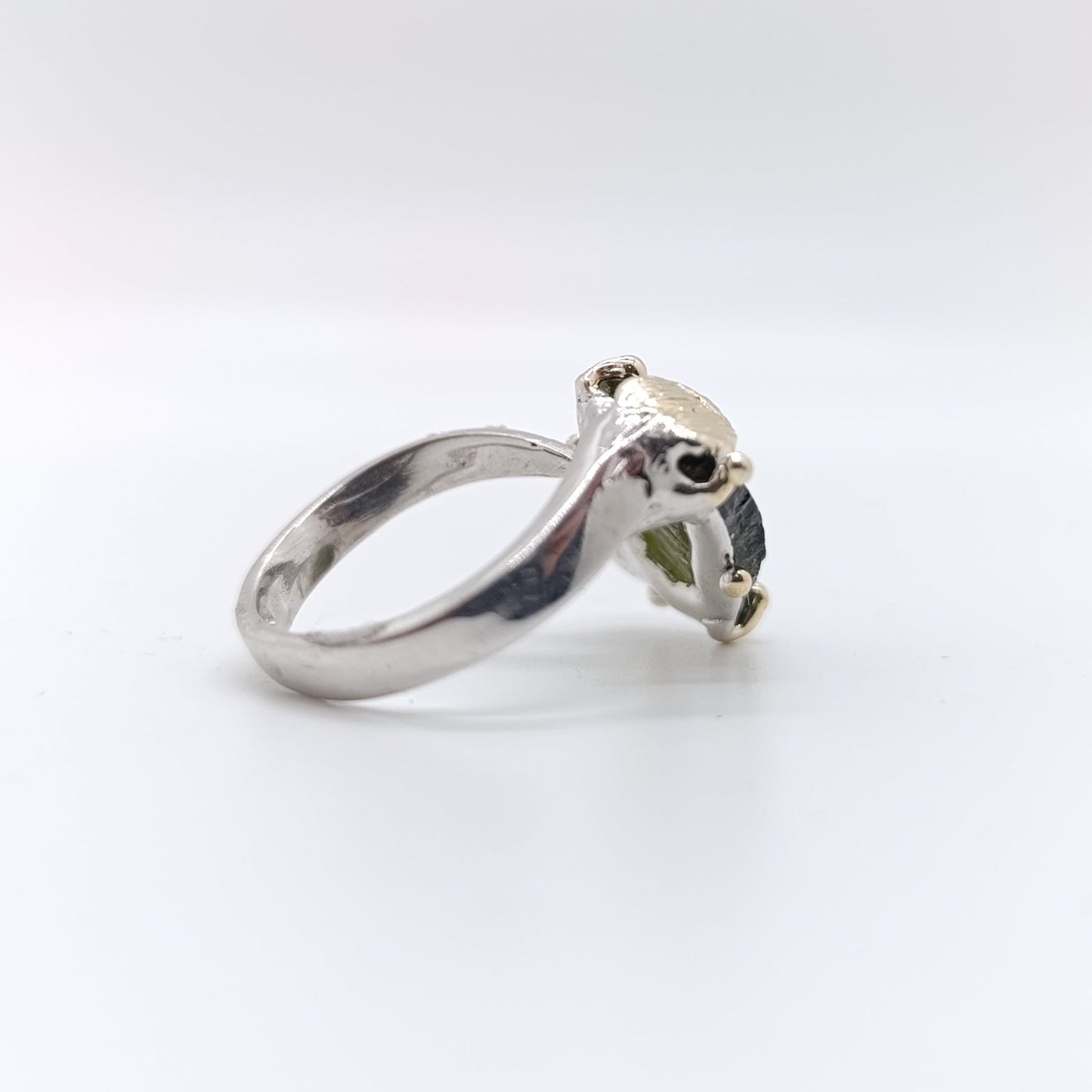 Anillo Turmalina Verdelita