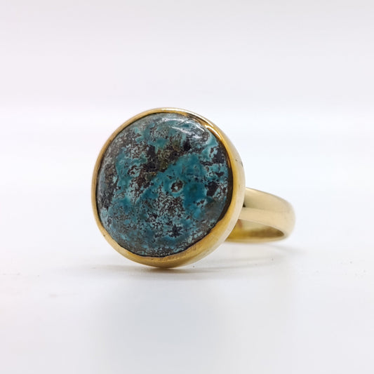 Anillo Turquesa Redondo