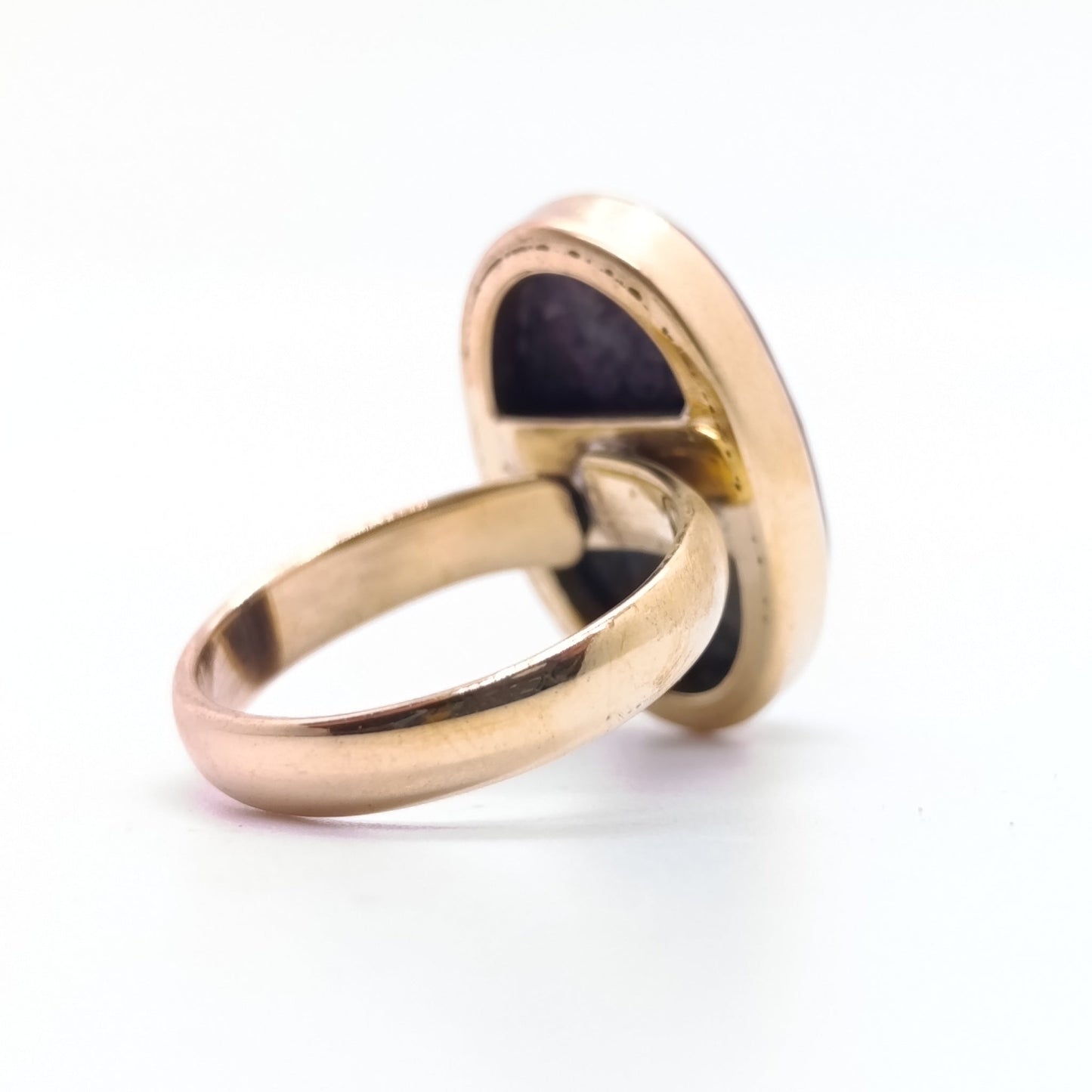 Anillo Zoisita con Rubí