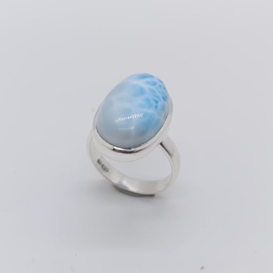Anillo Larimar Plata Versa
