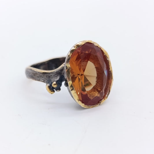 Anillo de Plata con Sultanita Huella
