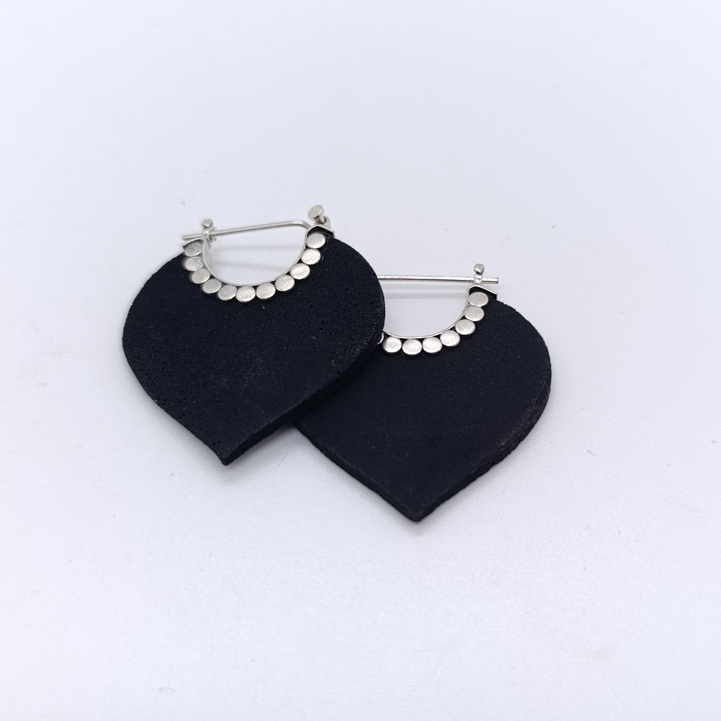 Pendiente Lava Plata 925