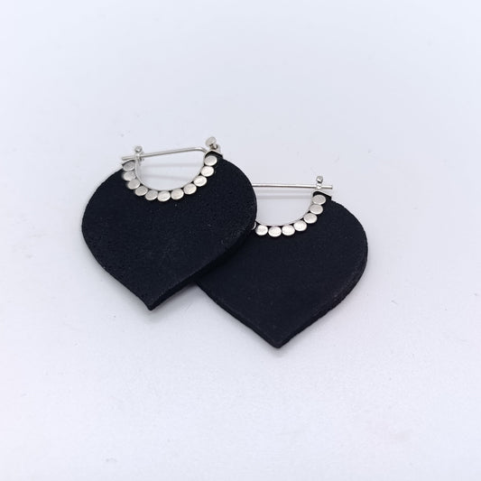 Pendiente Lava Plata 925