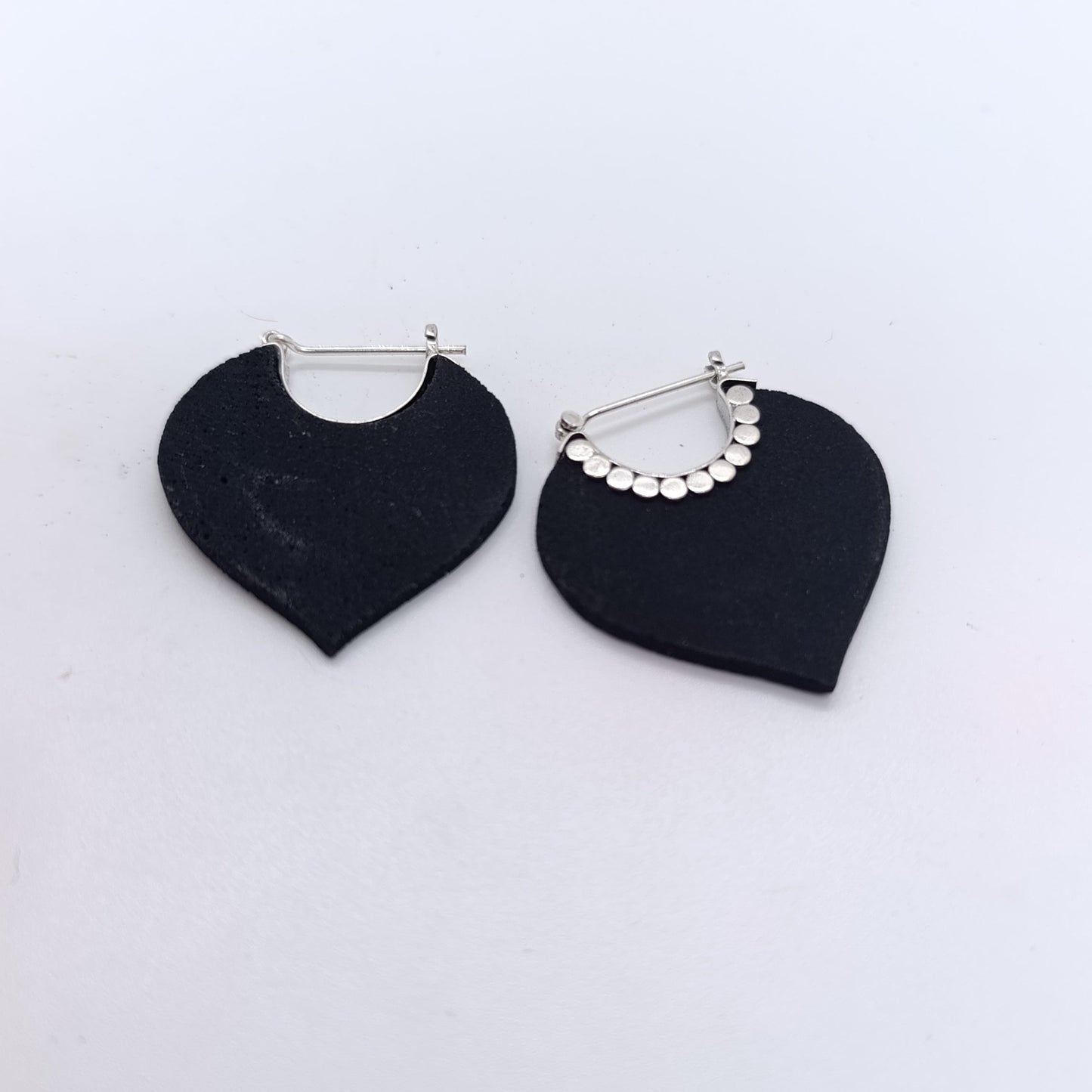 Pendiente Lava Plata 925